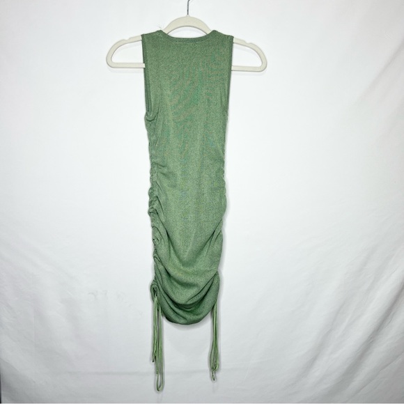 Lioness Military Minds Mini Dress in Sage Green - Picture 7 of 8